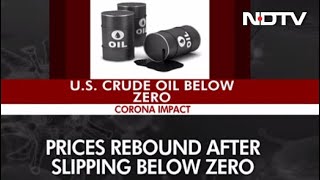 US Oil Prices Collapse, Plunge Below $0 Per Barrel