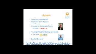 Special Topics Webinar  Conference and Events Offsetting - Case Studies in Sustainability
