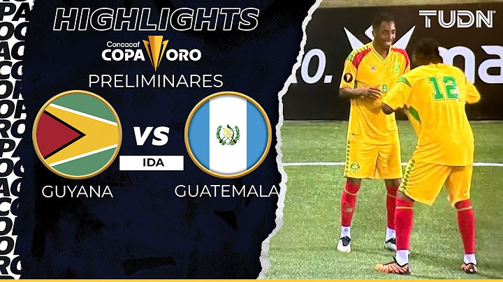 HIGHLIGHTS - Guyana vs Guatemala | Preliminares Copa Oro - Ida 2025 | TUDN