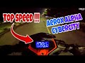 TEST TOP SPEED YAMAHA AEROX ALPHA CYBERCITY‼️ SEGINI DOANG TERNYATA⁉️