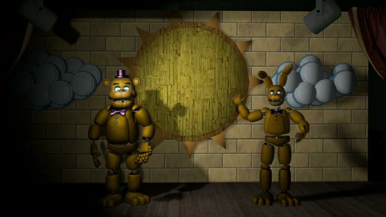 Xander2907 on Game Jolt: [SFM/FNAF] Fredbear and SpringBonnie