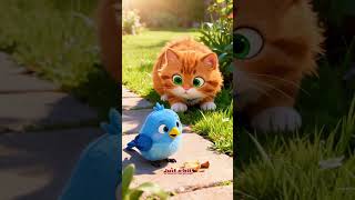 • Tiny Cat, Big Adventures! 🌈#CuteCat #Cartoon #Animation #CatLovers#Kitty #Shorts #DailyDoseOfCute