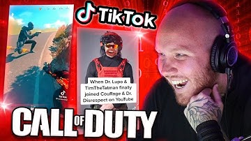 TIMTHETATMAN REACTS TO INTENSE CALL OF DUTY TIKTOKS