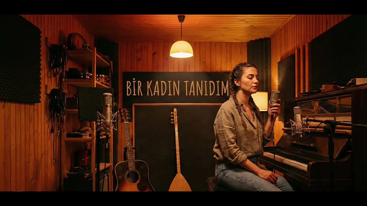 🌙 Bir Kadın Tanıdım — Anatolian Acoustic AI Cover • Sessizliğin İçinde Bir Hikâye 🎙️✨