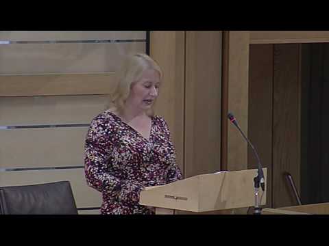 Catherine Brown - Speaks at the Scottish Parliament