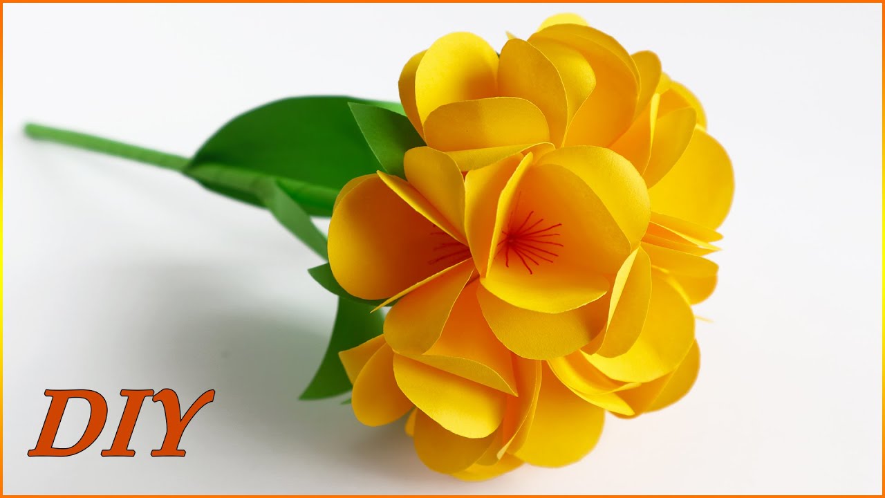 How To Make Paper Flowers Paper Ideas YouTube How To Make Paper Flowers Paper Ideas YouTube