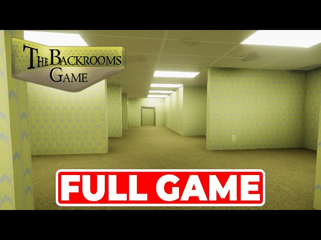 The Backrooms Game ☆ GamePlay ☆ Ultra Settings 