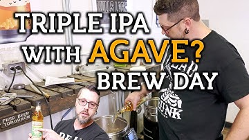 Agave Triple IPA Brewzilla Brew Day - Brad