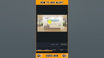 How to add blur effect in Camtasia 2021 | #camtasia #camtasiatutorial #camtasiastudio #shorts