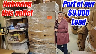 Unboxing this Pallet from our $9,000 Load that we bought. Check out what we found!