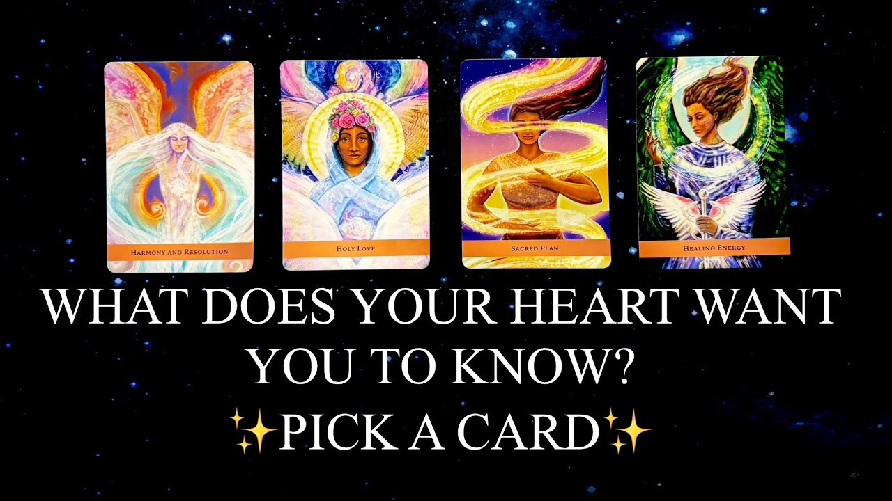 PICK A CARD | 💞WHAT DOES YOUR HEART WANT YOU TO KNOW RIGHT NOW?✨