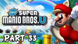 New Super Mario Bros. Wii U Walkthrough - Part 33 Meteor Moat Let's Play WiiU Gameplay