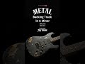 Metal Backing Track in Am 110 BPM