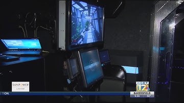 U.S. Army shows robotics technology