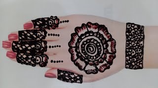 Mehndi Design||Simple mehndi designs||arabic style mehndi design screenshot 5