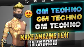 Best Text Gradient Like Dark Tips FF On Android // Mobile से Attractive  Text Gradients कैसे बनाएं