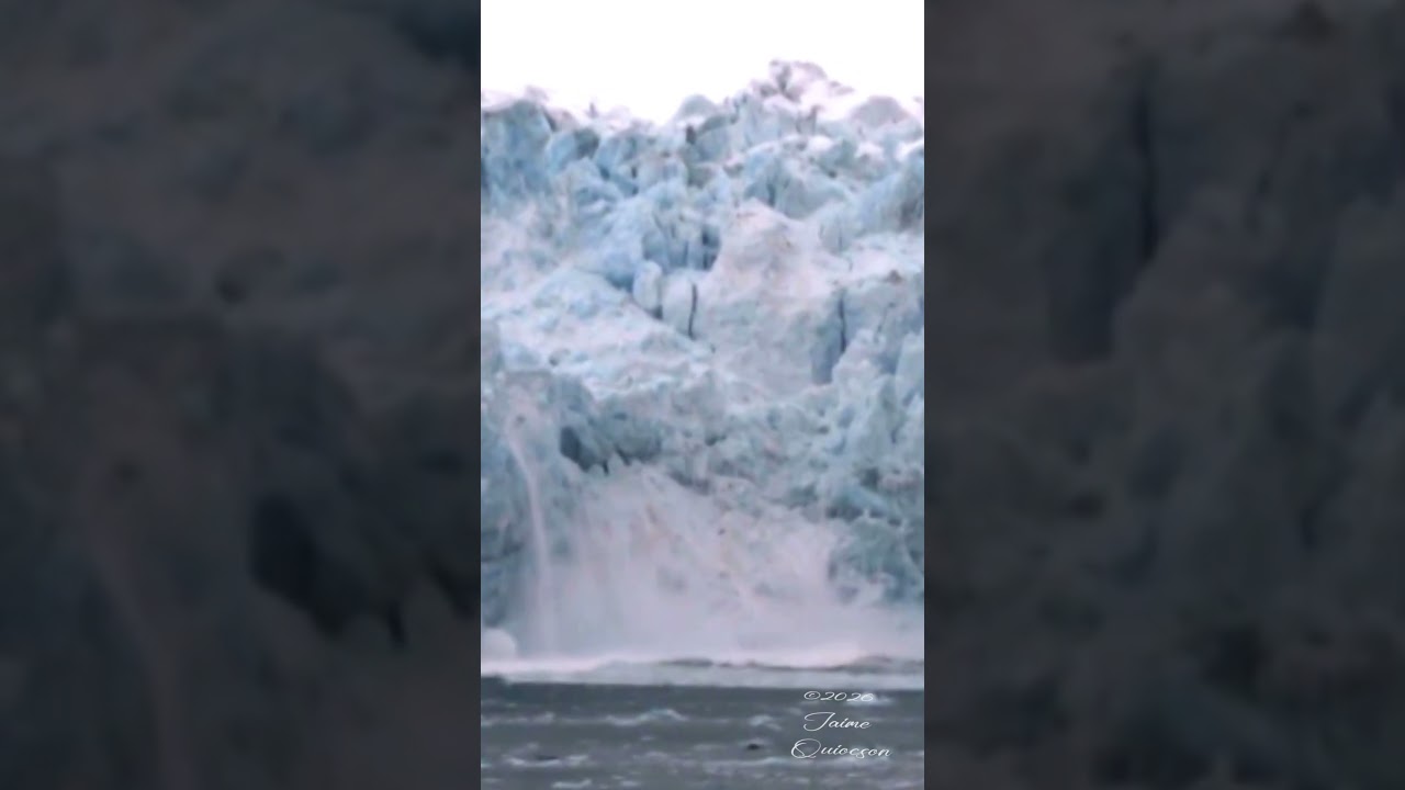 Alaska's Hubbard Glacier Calving. (2026)