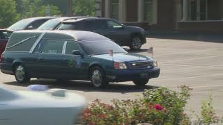 WATCH: Body of ISP Trooper Aaron Smith leaves Franklin funeral home