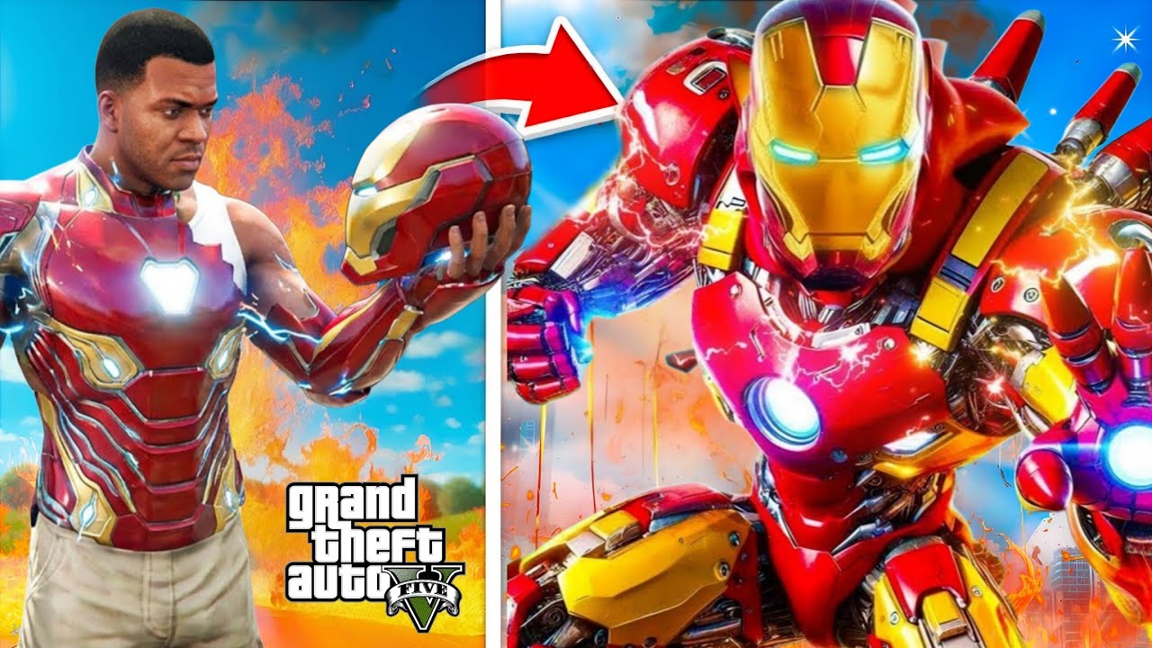 Franklin পেলো ভয়ংকর IRONMAN এর শক্তি । তার পর যা হলো In GTA5