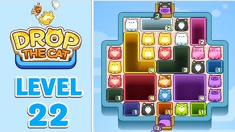 Drop The Cat Level 22 Walkthrough Solution