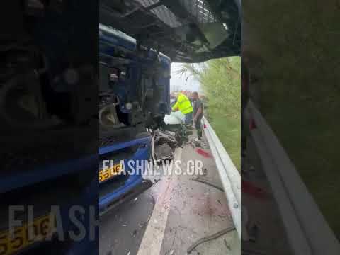 Σφοδρό τροχαίο στον ΒΟΑΚ με σοβαρό τραυματισμό οδηγού