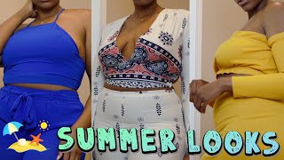 2019 Summer Try On Haul Vacation Looks Thick Girl Curvy Girl Plus Size Friendly