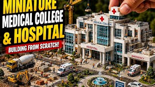 Building a Miniature Medical College & Hospital | Epic DIY Construction Timelapse