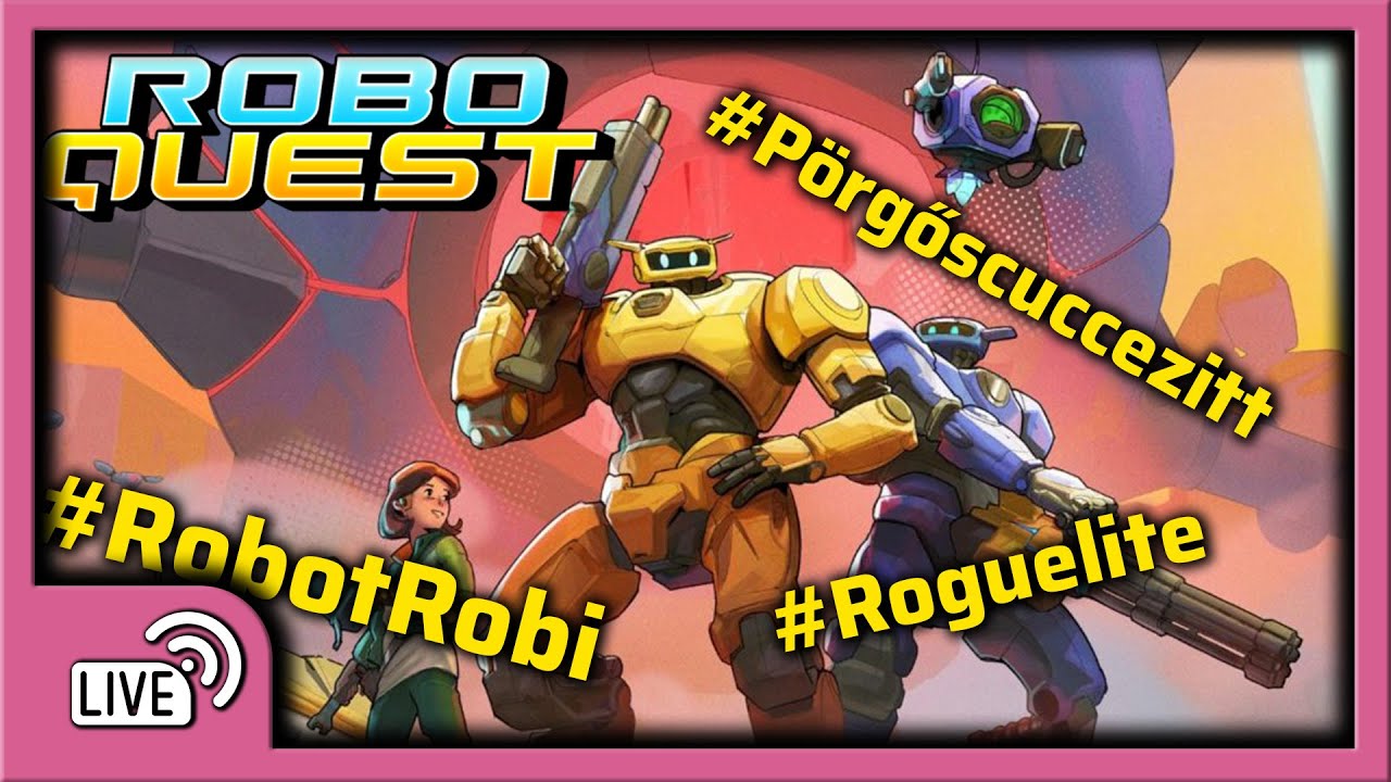 Robot Robi kalandjai | Roboquest #1 - YouTube