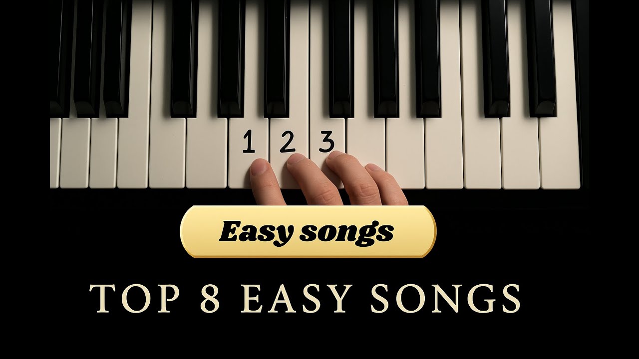 top-8-easiest-songs-to-play-on-the-piano-youtube