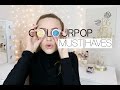 Best Of COLOURPOP | My Favorite Products - UPDATED