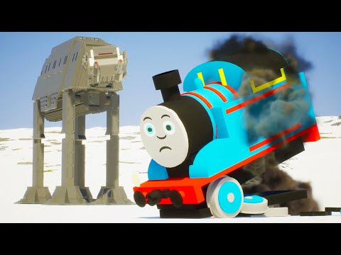 New Thomas Friends Brick Rigs Fails And Crashes