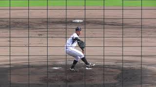 【2019ドラフト候補/新人サウスポー】2018/09/10四国銀行・平山 史嵩#21(城西中→高知高→松山大)