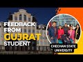 Chechen state university russia  feedback of gujrat ahmedabad student 