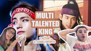 Kim Taehyung (BTS V) - Multi-talented King (REACTION) Most Talented ARTIST EVER!