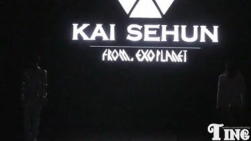 [FANCAM] 120401 - EXO Showcase Run & Gun (Kai & Sehun)
