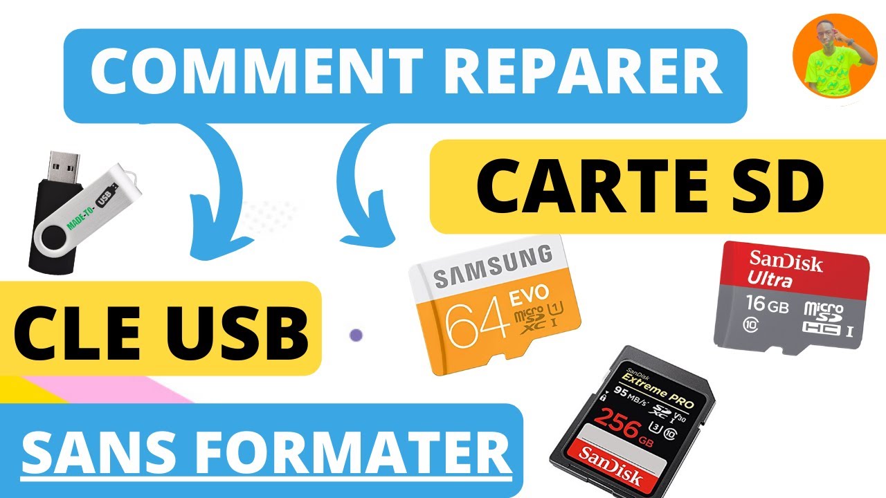 Comment formater une carte SD/Micro SD endommagée ?