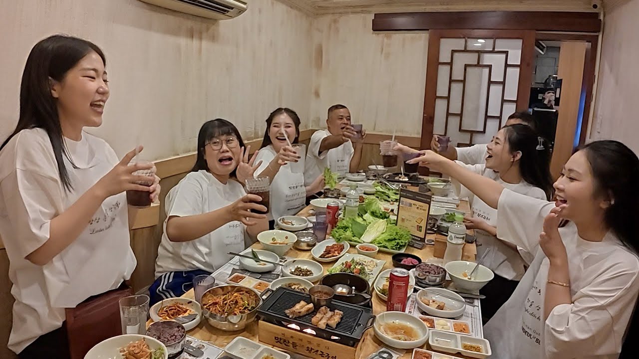 새해 기념 코이투어 전멤버 회식을 했습니다 (ft. 눈물파티)