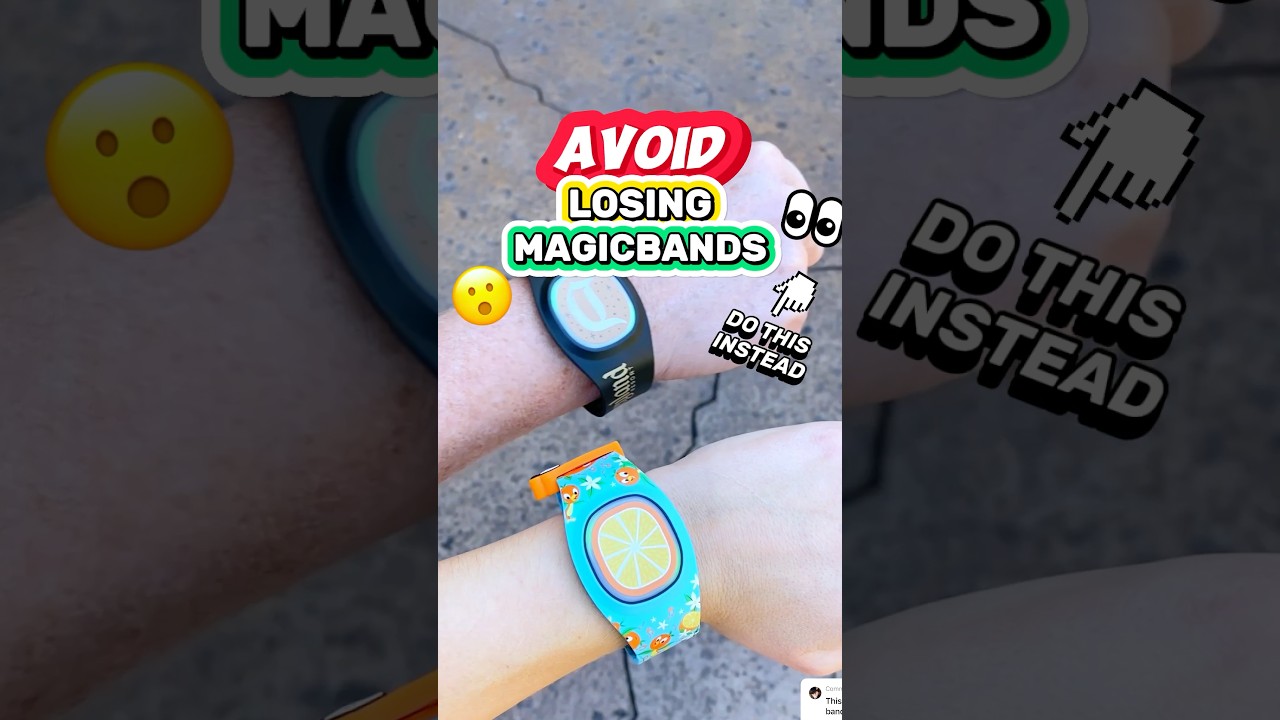 DON’T Lose Your Disney MagicBand! 😳❌ (Do This on Vacation Instead)