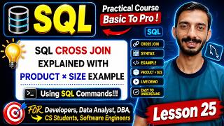 What is CROSS JOIN in SQL | Cartesian Join with Practical Example