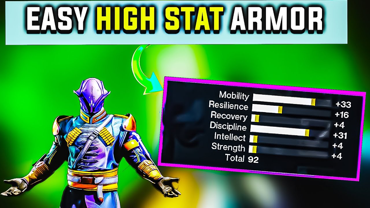 Destiny 2 | The FASTEST Way to Get the HIGHEST Stat Armor in Destiny 2 ...