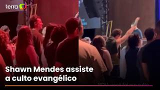 Shawn Mendes vai a igreja evangélica com Bruna Marquezine e os amigos Sasha e João