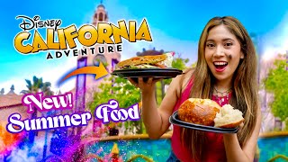 Lots Of Must Try Summer Food Arrives At Disney California Adventure! | Disneyland Resort 2023