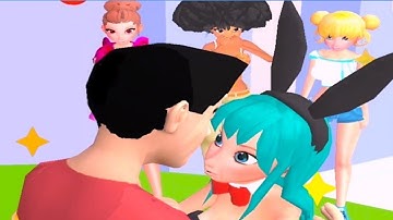 MAKEOVER RUN GAME-all levels mobile gameplay walkthrough android, ios