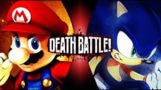 Mario Vs Sonic [Nintendo vs Sega] DEATH MATCH Animation