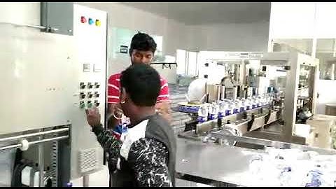 60-90 BPM RFC BOPP Labeling With Shrink Wrapping Supplied In Gokak  SATISH AQUA