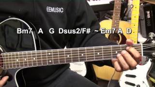 How To Play THINKING OUT LOUD Ed Sheeran Prt3 Chord Transition Breakdown @EricBlackmonGuitar