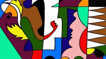 Mind Free Abstract Pattern / One Line Doodle Drawing / Satisfying / Relaxing Art Therapy