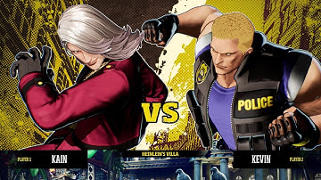 FATAL FURY City of the Wolves - Kain R. Heinlein VS Kevin Rian