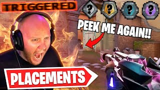 Timthetatman RAGES in Valorant Placements!!