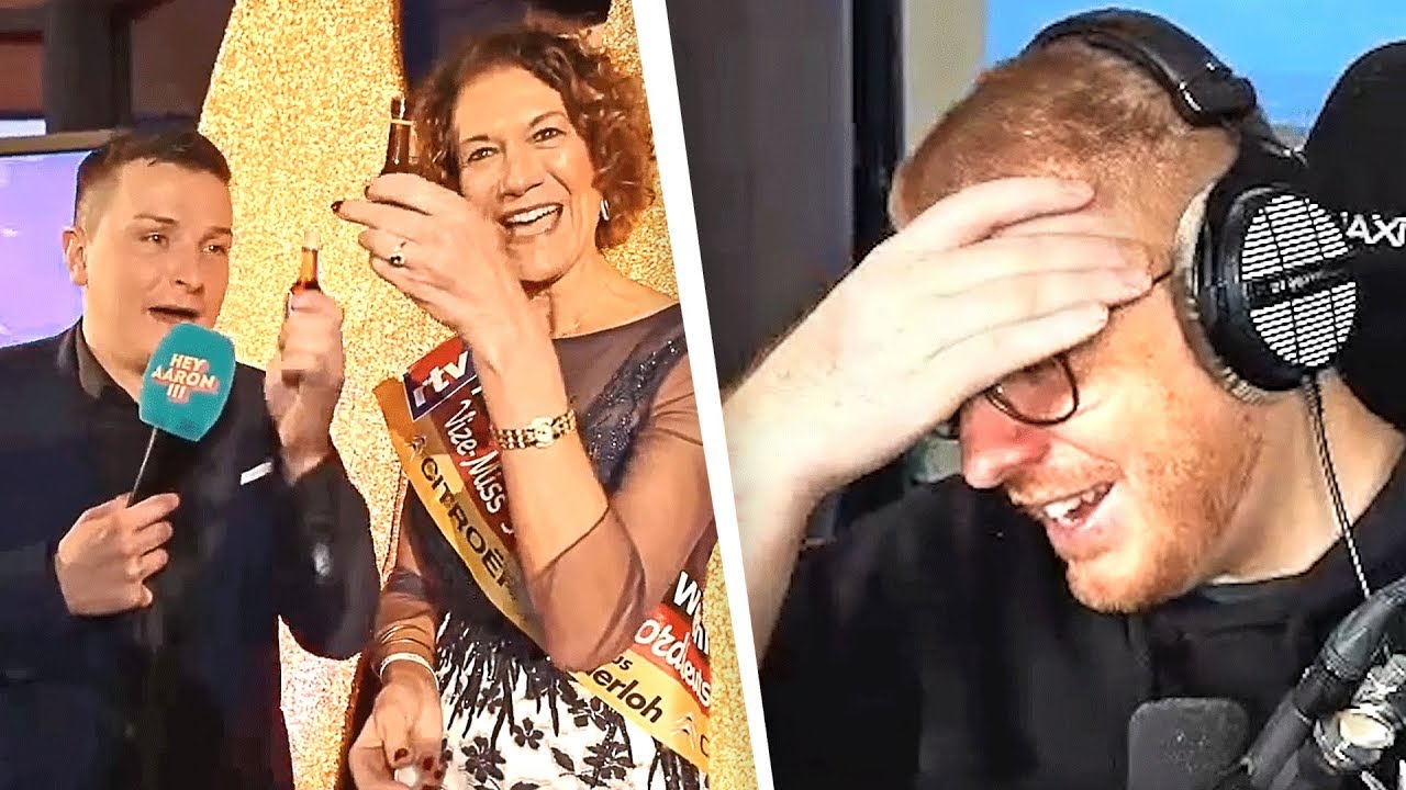 Unge REAGIERT auf BETRUNKENEN Aaron auf der Miss Germany 😂 | ungeklickt